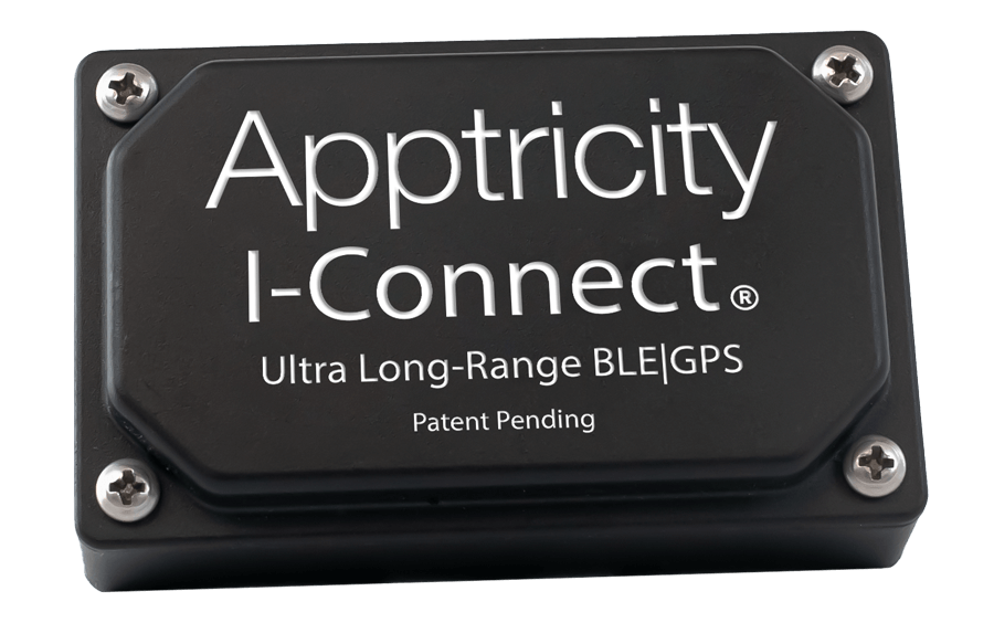 Apptricity Bluetooth® beacon ultra long range with the ability to read up to 23 miles image of device
