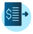 Icon demonstrating Accounts Payable